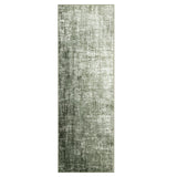 Garvee Alfombra Lavable Efecto Cachemira con Base TRR Diseño Degradado Antideslizante para Salón 120x170cm Gris Verde