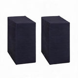 Garvee Filtro de Carbón Activo para Acuario Estructura de Panal Purifica y Elimina Olores Decoración Acuática Ideal para Tortugueras Negro