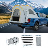 Garvee Tienda de Campaña para Camioneta Talla S con Toldo Impermeable Oxford 210D para Camping y Viajes