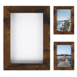 Garvee Set de 12 Marcos de Fotos Collage de MDF Estilo Rústico Vintage para Decoración de Pared Color Vintage