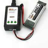 Garvee Cargador Balanceado para Baterías LiPo 2S-3S 10W Protección Inteligente y Monitorización LED 100-240V