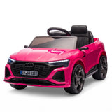 Garvee Coche Eléctrico Infantil de 12V 4.5AH de PP con Mando a Distancia Juguete Seguro Estándar EU Rosa Fucsia
