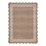 Garvee Alfombra Decorativa Antideslizante de Poliéster Suave Diseño Nube Brocado 60x230cm Camel - Camel