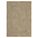 Garvee Alfombra Moderna Lavable Antideslizante de Pelo Bajo Suave y Resistente a Manchas 120x170cm Beige - Beige