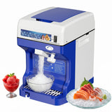 Garvee Máquina Trituradora de Hielo Comercial de ABS Motor de 500W y Depósito de 2L Estándar EU Azul
