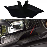 Garvee Juego de 8 Cajas de Almacenamiento para Manija de Consola Central de Coche Organizador Interior Accesorios Negros