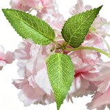 Garvee Árbol Artificial de Flor de Cerezo de PE de 150cm Doble Tronco Decoración Realista para Interior