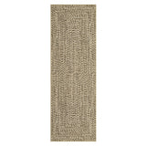 Garvee Alfombra Lavable de Pasillo con Textura de Lana Sintética y Reverso Antideslizante, Bordes Overlock, 60 x 230 cm, Beige - Beige