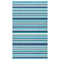 Garvee Alfombra Exterior 244 x 305 cm Reversible UV-Resistente Plástico Antideslizante Para Patio Playa RV Colorido
