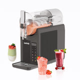 Garvee Máquina de Granizados y Helados 6 en 1 Capacidad 2L Programas Inteligentes y Limpieza Automática para Hogar Estándar EU Negro Gris