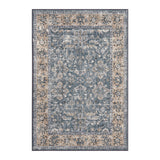 Garvee Alfombra Vintage Lavable para Salón y Dormitorio Diseño Floral Antideslizante y Suave para Entrada o Baño 60x100cm Marrón Gris