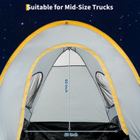 Garvee Tienda de Campaña para Camioneta Talla S con Toldo Impermeable Oxford 210D para Camping y Viajes