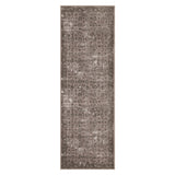 Garvee Alfombra Vintage Oriental Plegable y Lavable para Habitaciones Modernas 80x150cm Marrón Rojizo - Marrón Rojizo