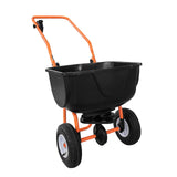 Garvee Esparcidor Profesional de Fertilizante y Semillas con Flujo Ajustable y Ruedas Todo Terreno 31.5kg