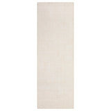 Garvee Alfombra Decorativa Moderna Lavable a Máquina Amigable con Niños 60x230cm Blanco Dañado - Hueso
