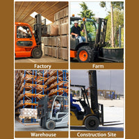 Garvee Extensiones para Horquillas de Montacargas 182.8cm 2495 KG Acero Q345 5mm de Grosor Ancho Interior 11.43cm Resistente Amarillo para Almacén y Construcción