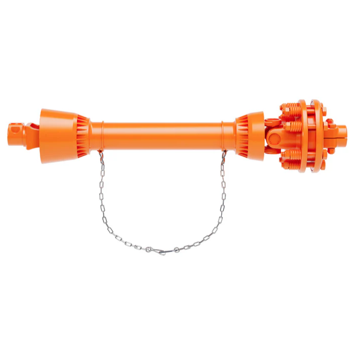 Garvee Eje de Transmisión PTO de 1-3/8" con 6 Estrías y Embrague de Fricción de 80-104 cm de Acero de Grado 45 para Tractores y Segadoras Naranja