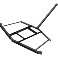 Garvee nivelador de entrada ATV/UTV 188cm acero resistente, enganche de pasador, multiusos para grava y suelo