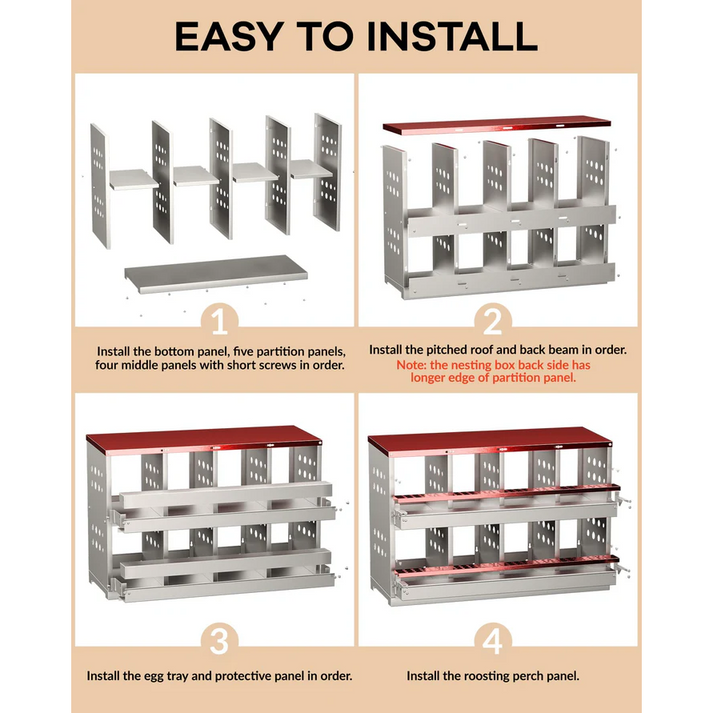 Caja nido fácil de montar