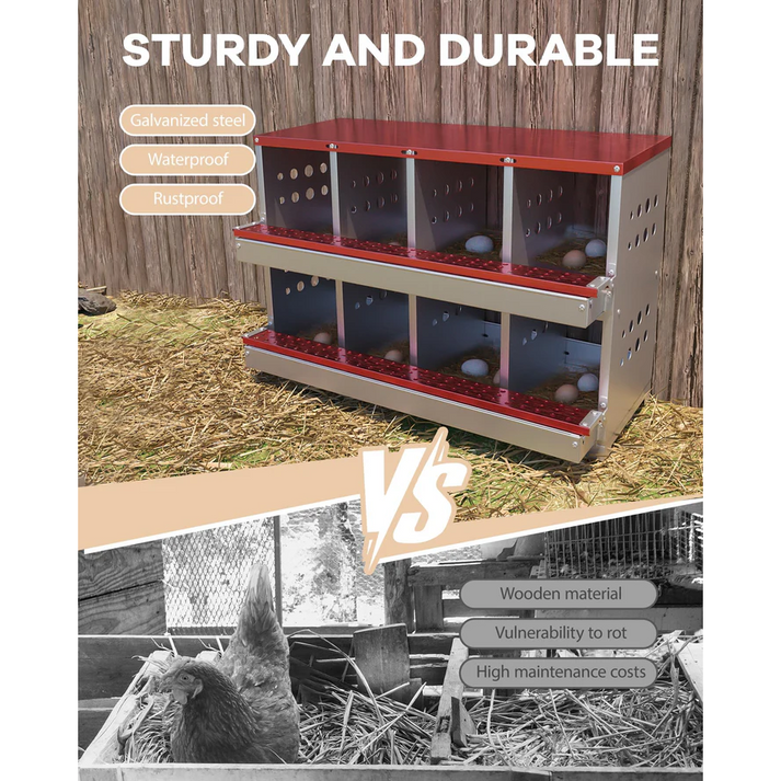 Caja nido de acero galvanizado