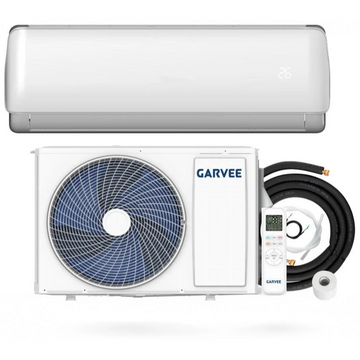 Garvee Aire acondicionado central split inverter 12000 BTU (3.5 kW) - frío/calor - muy silencioso - eficiencia energética A++ - WiFi y control por App - montaje en pared - R32 - ahorro energético - ideal hasta 110 m² - estándar europeo - color With WiFi