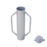 Garvee Posteador Manual de 17 kg para Cercas, Acero Resistente, Mango Ergonómico, Plata, Jardines y Agricultura - Plata