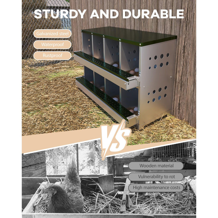 Caja nido de acero galvanizado